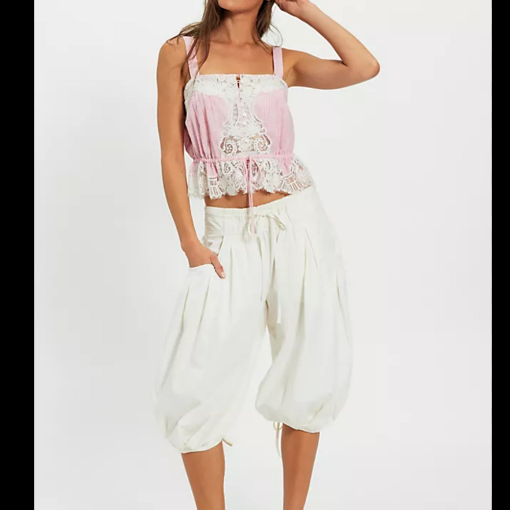 Free People Mina Tank in Pink - Picture 2 of 4